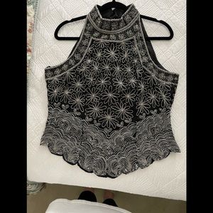 Vintage Papell Boutique Women’s Evening Top Size Large